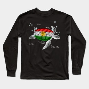 Kurdistan Turtle Long Sleeve T-Shirt